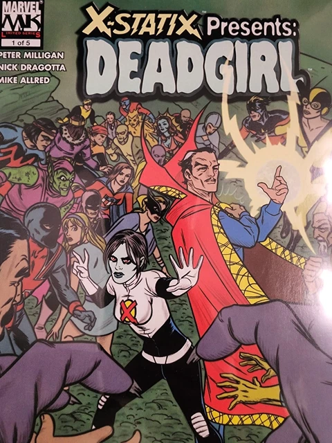 X-Statix Presents Deadgirl 1 2 3 4 5 Marvel Comics