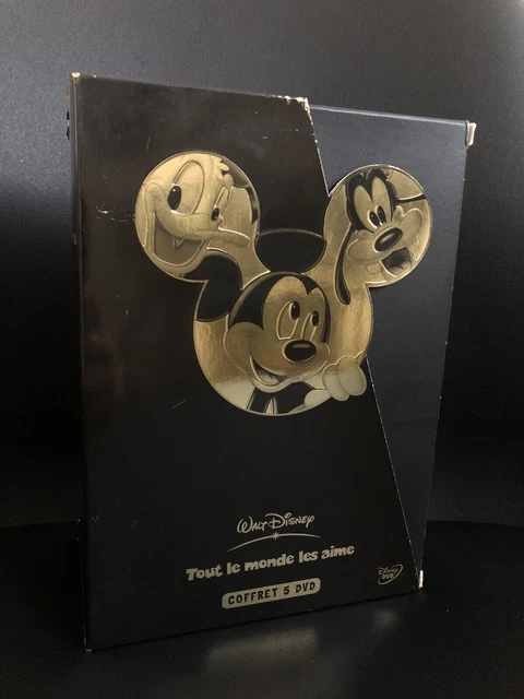 Coffret 5 DVD Tout le monde les aime Mickey Donald Dingo Tic et Tac 1 et 2 2