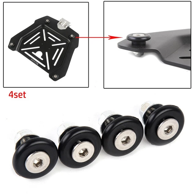 12 pezzi bushing pad per staffa supporto portapacchi moto universale