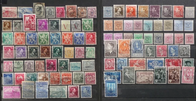Lot 9 timbres mix moyens de transport France - Collection