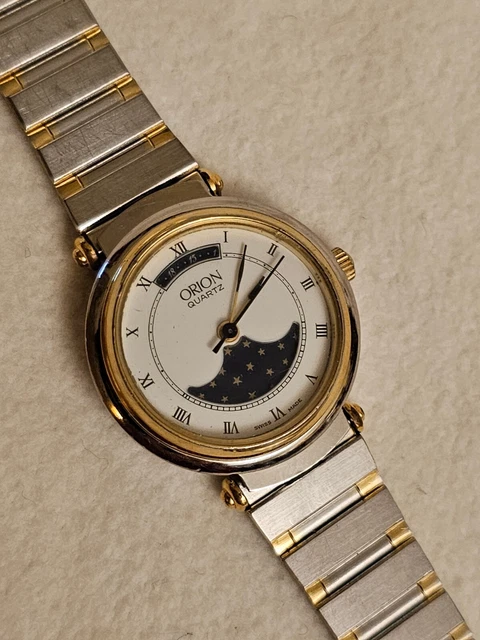 Lotus Watches 18426/1 – Orologio Quarzo Uomo/Donna Con Fasi Lunari, Cassa 40mm, Acciaio Placcato Oro Rosa