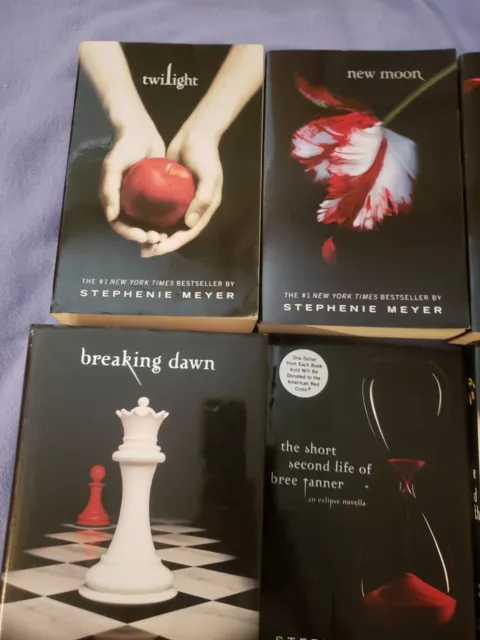 Twilight Saga Stephanie Meyer 6 Book Set LOT SERIES Bree Tanner  Free Shipping 2