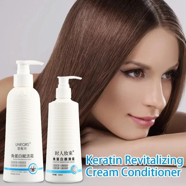Deep Moisturizing Keratin Cream for Revitalized and Smooth Hair