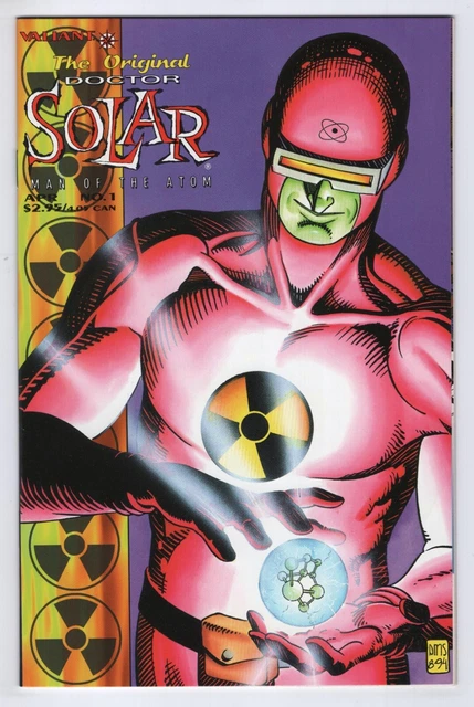 The Original Solar Man Of Atom  #1  (Valiant 1995)   Vf-Nm