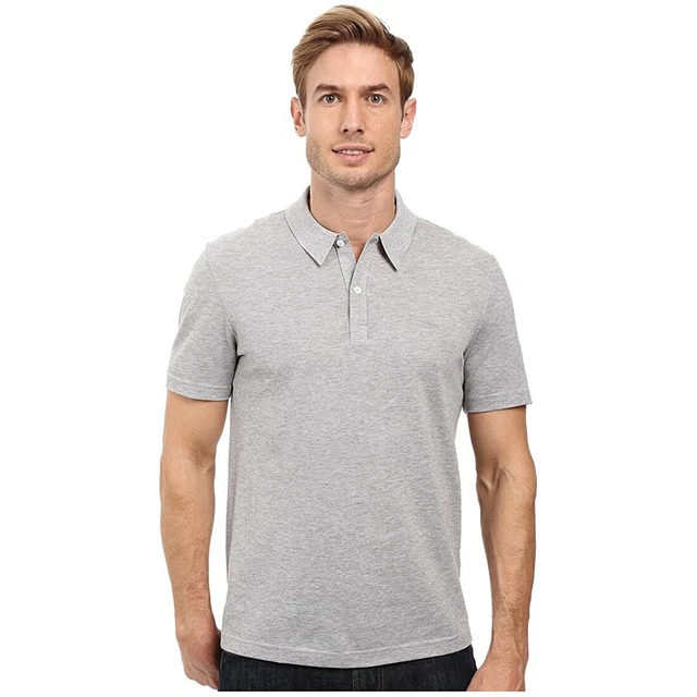 Lacoste Men's Short Sleeve Polo W/ Tonal Embroid Croc, Silver/Gray Chine, US 3XL