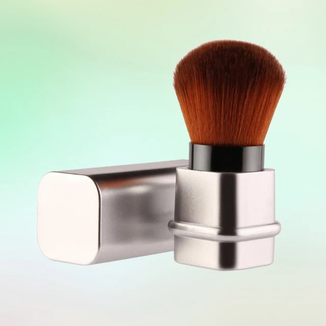 Spazzola antipolvere retrattile cupola blush brush fondotinta spazzola strumenti di bellezza