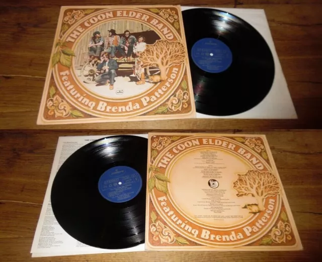 The Coon Elder Band Featuring Brenda Patterson LP Folk Rock US 77'
