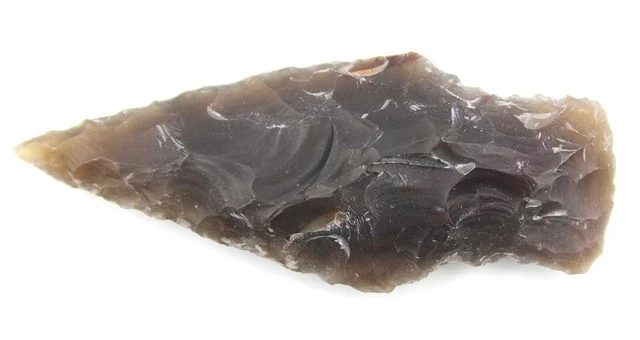 Ancient Rare Battle Hunting Stone Flint Arrowhead Spear Neolithic Bronze Age