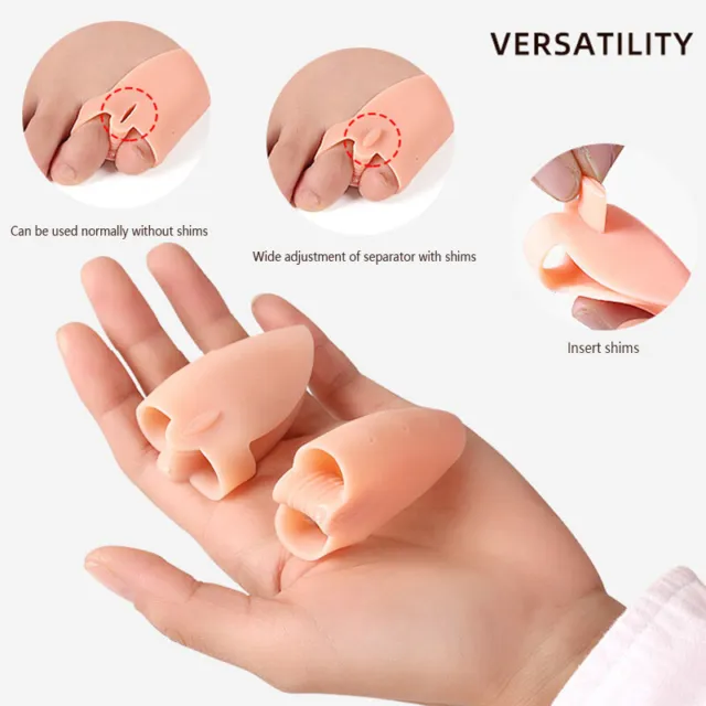 12pcs Gel Finger Cots Silicone Finger Protectors, Breathable Finger Sleeves  Finger Bandages, Finger Covers With Hole For Hand Eczema, Finger Cracking