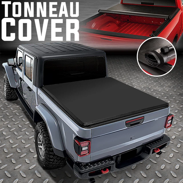 FOR 2023 JEEP Gladiator Jt Pickup Truck Bed Soft Lock & RollUp