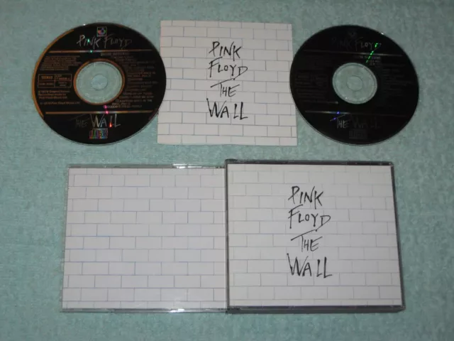 Pink Floyd The Wall very early Japan-for-Europe 2xCD (Harvest, 1979) no barcode