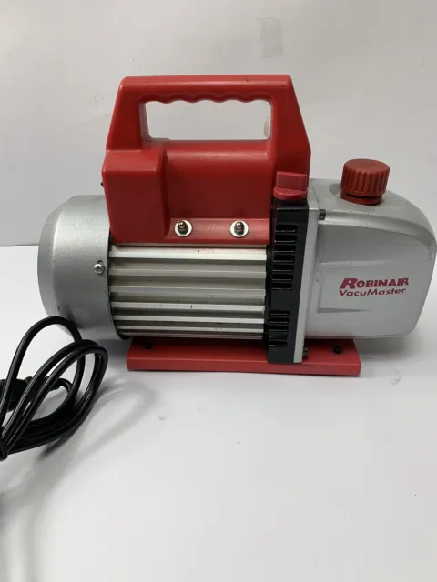 Robinair VacuMaster SPX 2 Stage Economy Vacuum Pump Model #15500 5cfm 1/3HP
