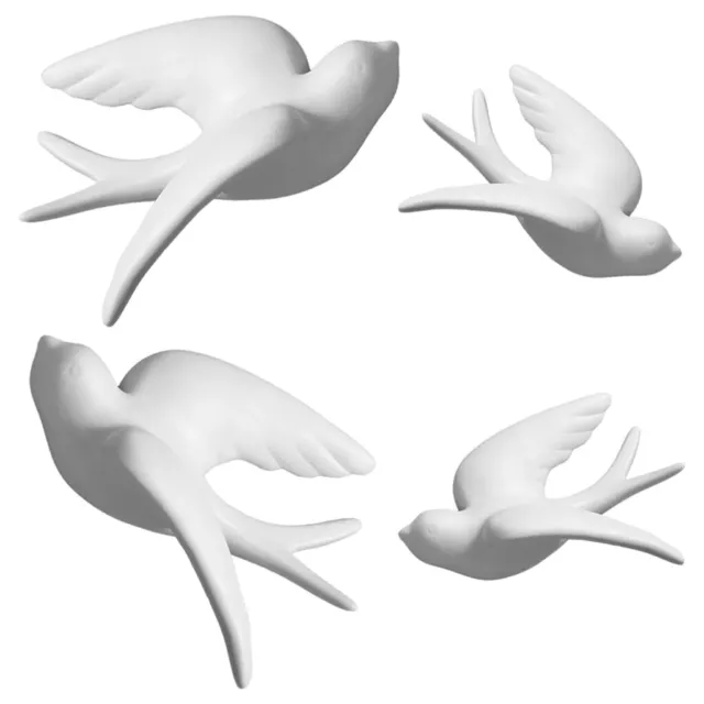 Einfachheit 3D Vogel Swallow Beliebte Wand Kunst Dekoration Haus Wohnzimmer