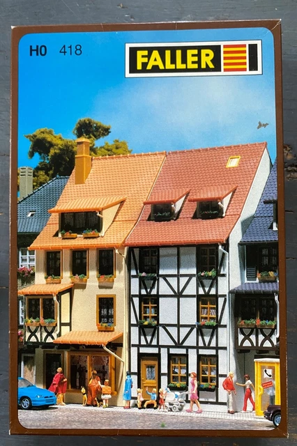 Maquette De Maison à Colombages à L'échelle HO - Modèle Réduit Ancien - Occasion