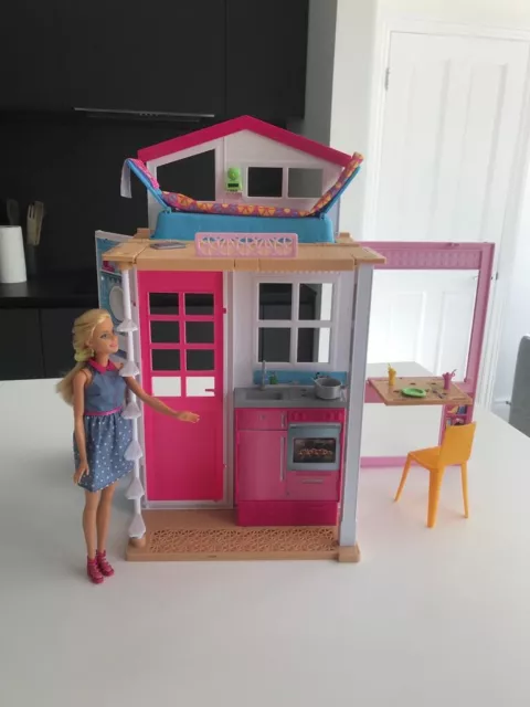 Barbie DreamHouse Dollhouse with 70+ Accessories, Working Elevator