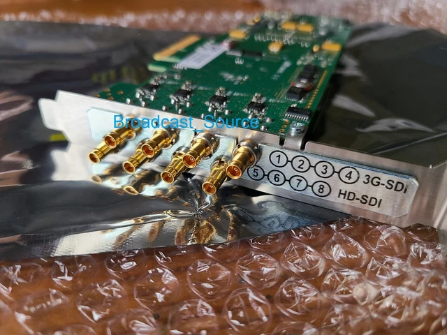 ISE 2025: DELTACAST Updates DELTA 12G E H 4i2c, A 12 Channel SDI Card Now With 12 3g Sdi Ports