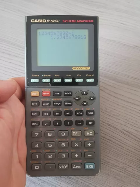 Vintage Calculatrice graphique casio fx 8800G scientific calculator