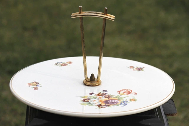 PLATEAU À FROMAGE en céramique, modèle omnibus, vintage
