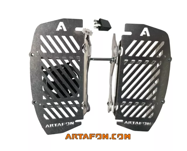 2019 - 2017 KTM Husqvarna 4T 2T TPI Kühlerschutz LUFTER SET KIT radiator guards