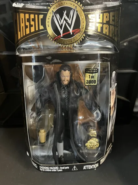 WWE Classic Superstars Undertaker 1 of 3000 Exclusive Wrestling Figure