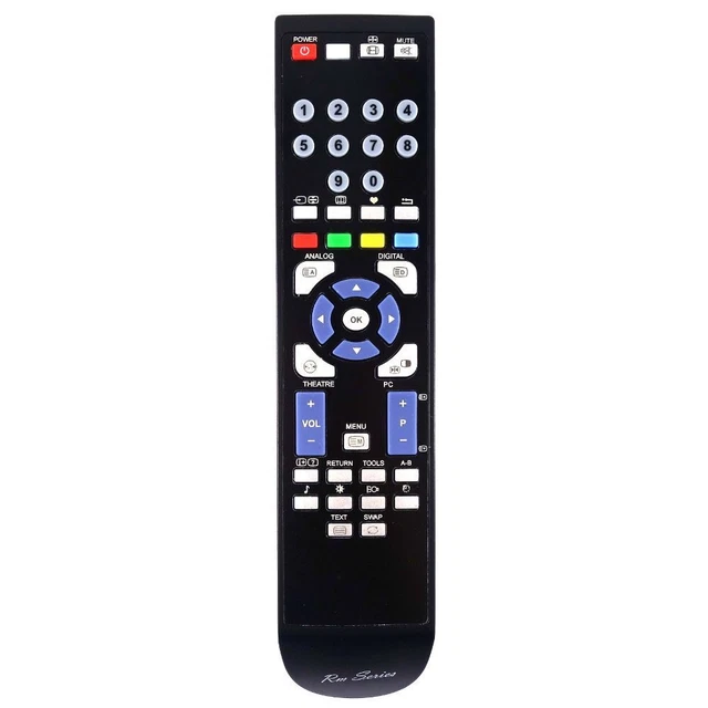 Télécommande Universelle Compatible avec Téléviseurs de Série RM-ED022