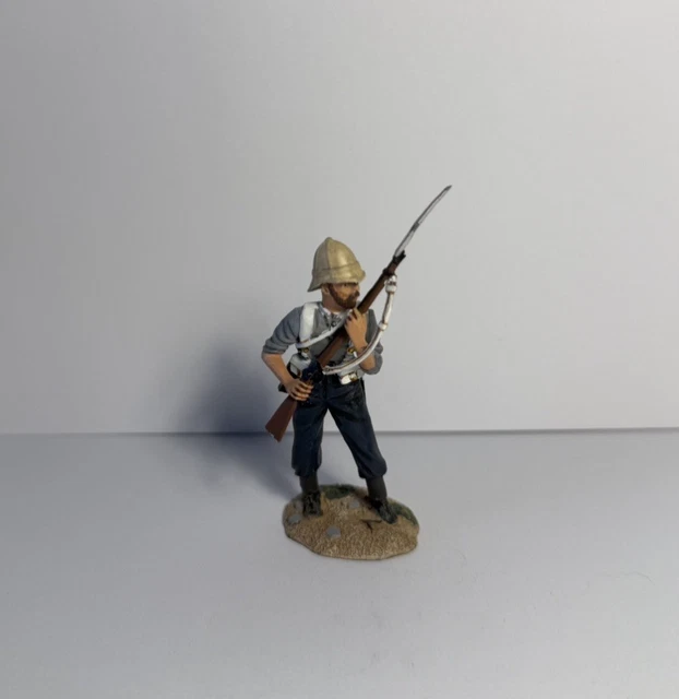 Figurines William Britain - Guerre Anglo-Zouloue - 24th Foot Stretcher Bearer - WB20069