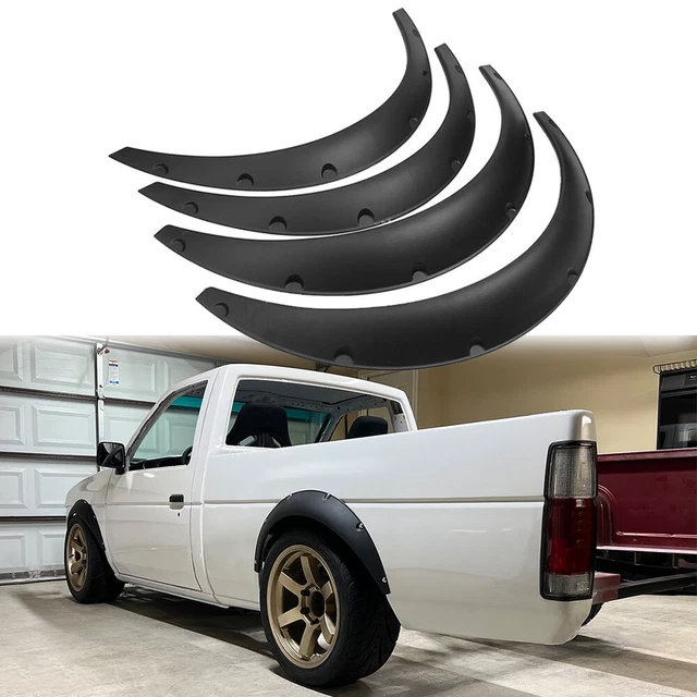4.5& FENDER FLARES Extra Wide Body Kit Wheel Arches For Nissan Frontier