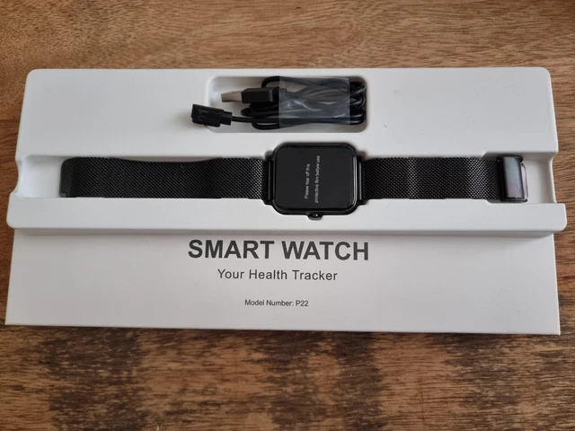 Montre Connectée Sport Homme Femme, Écran Tactile Bluetooth, Appel, Fitness