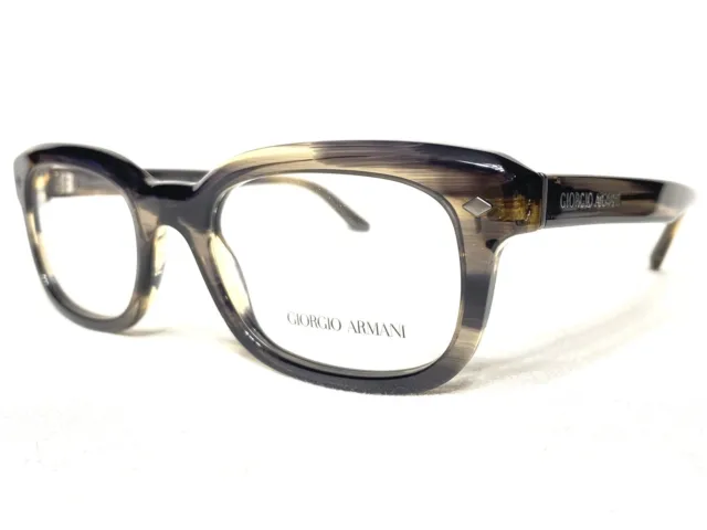 NEUF MONTURES DE lunettes rectangulaires gris Giorgio Armani AR7089 ...