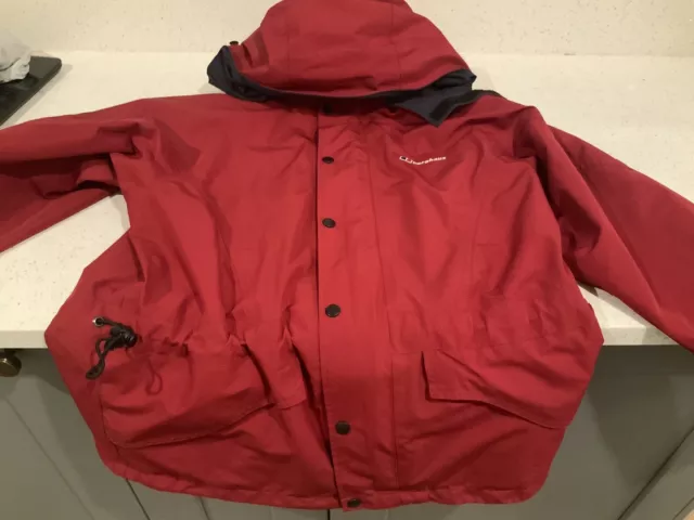 Berghaus Damen rot Gore-Tex Jacke wasserdicht atmungsaktiv 10 sehr schöner Zustand 3