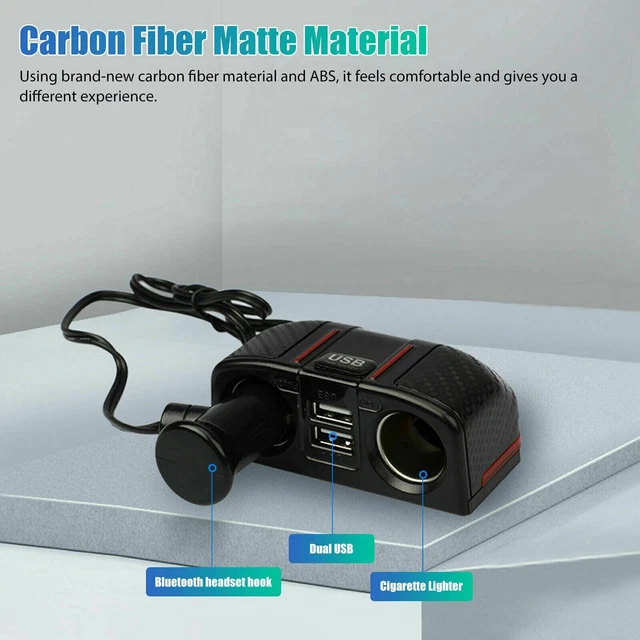 Chargeur Voiture Séparateur Durable Neuf Pièces Puissance Adaptateur Qualité