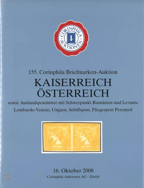 Asta online Corinphila n. 155 (2008): Impero d'Austria