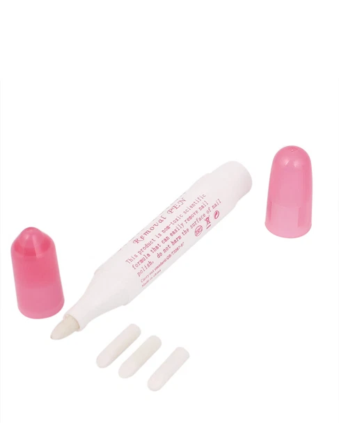 Pluma de borrado de esmalte de uñas Clean Bolígrafo Herramientas De Manicura 2