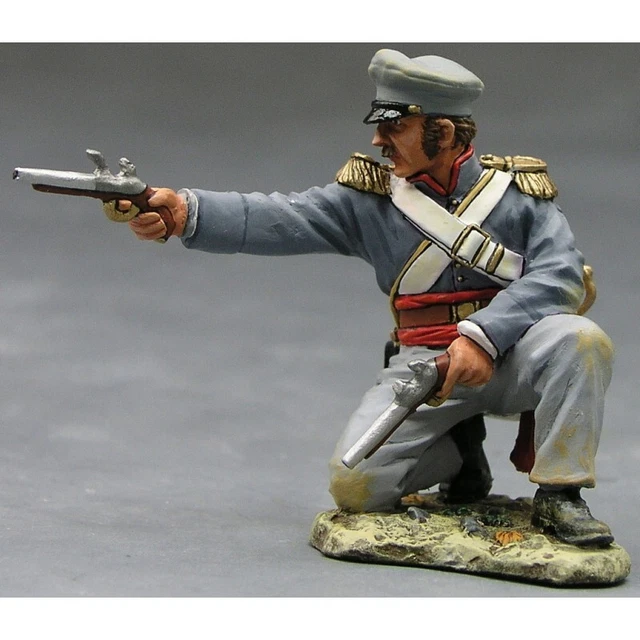King & Country RTA021 – Soldat Joseph Lerr (Louisiane) – Collection Remember The Alamo – Retiré Du Marché – Neuf