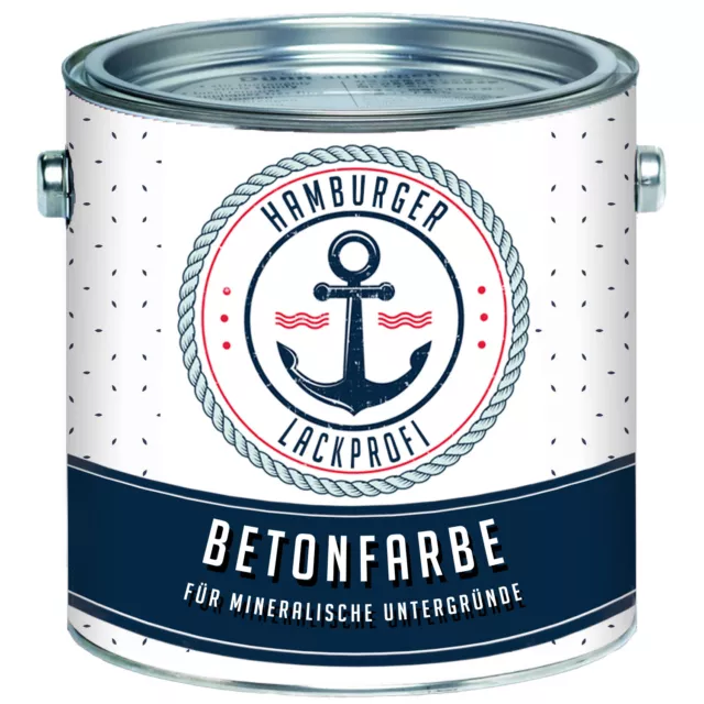 Betonfarbe MATT Ultramarineblau RAL 5002 Blau Fassadenfarbe Bodenfarbe HLP