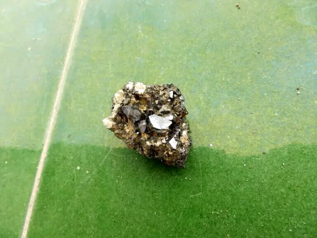 Minerales" Fantasticos Cristales Octaedricos De Magnetita De Marruecos-7A22" "