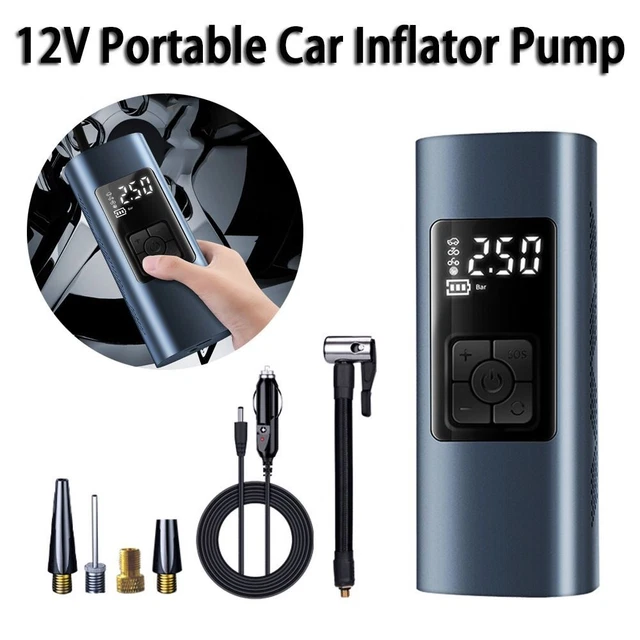 Numérique 12V 150PSI Pompe de gonflage de voiture Compresseur d'air de voiture