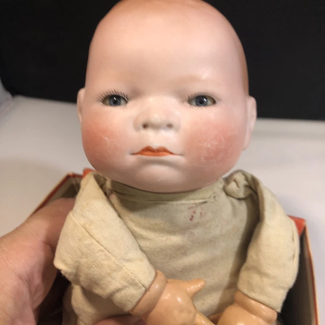 Antique Grace Storey Putnam Bye Lo Baby Doll Open Close Eyes Sleepy Face