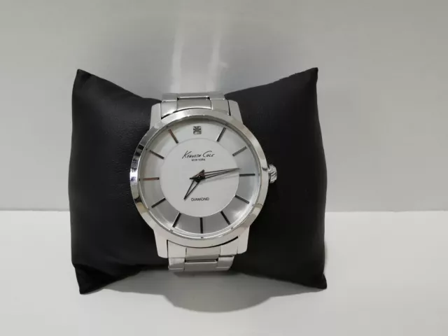 Men's Kenneth Cole New York Diamond Quartz Watch w, Diamond Accent, New Battery