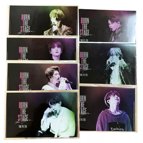 BTS BURN THE STAGE JAPAN Official Movie Ticket Holder