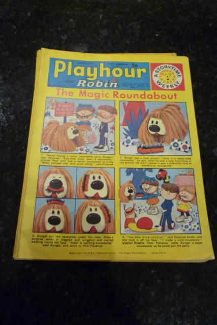 PLAYHOUR & ROBIN - (1973) - Date 02/06/1973 -  Inc "The Magic Roundabout"