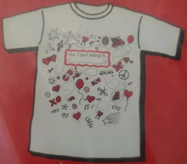 Hallmark Autograph T-Shirt With Permanent Marker Youth Size X-Large 3