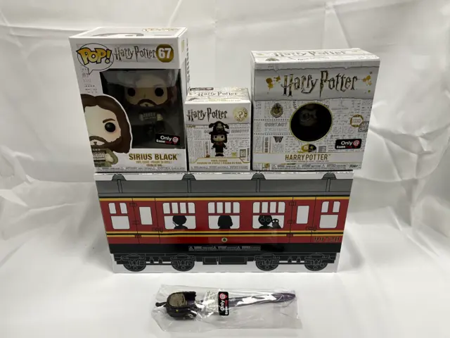 Funko Pop Harry Potter Mystery Train Box Sirius Black #67 Gamestop Heromine Ron