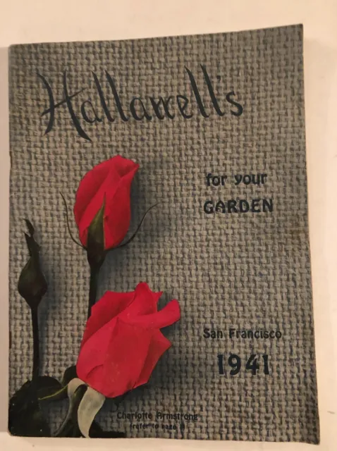 Vintage Hallawell's Seed Catalog 1941