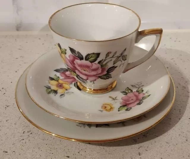 Westminster  Fine China Trio Cup Saucer And Plate - Made In Australia