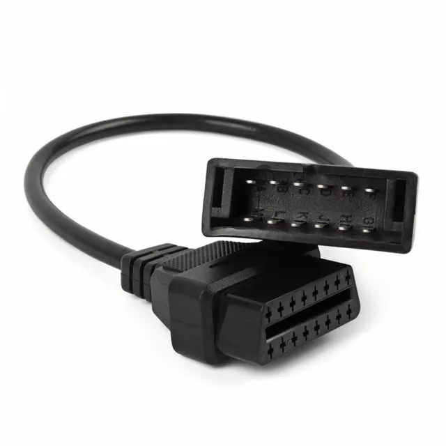 Cavo adattatore OBD2 OBDII maschio 12 pin da OBD1 a 16 pin femmina per strumento diagnostico GM