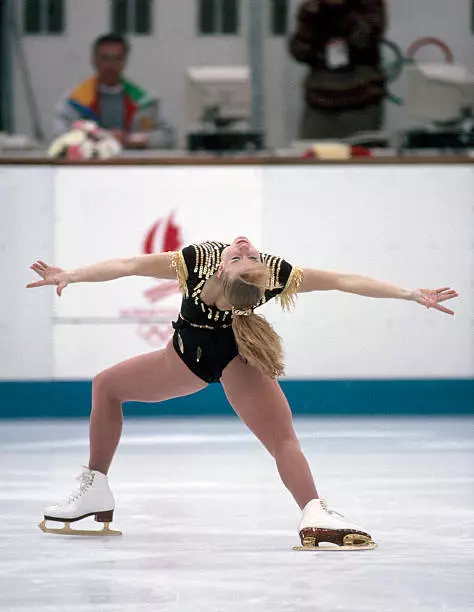 Tonya Harding Of The United States 1 Olympic 1992 Figure Skating Photo