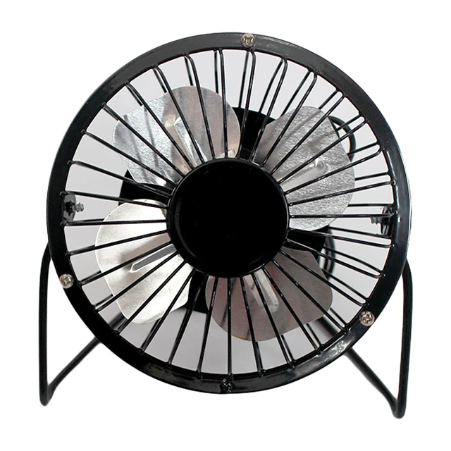 USB Fan Silent Strong Wind Metal Wrought Iron Mini Air Cooler Fan Eco-friendly