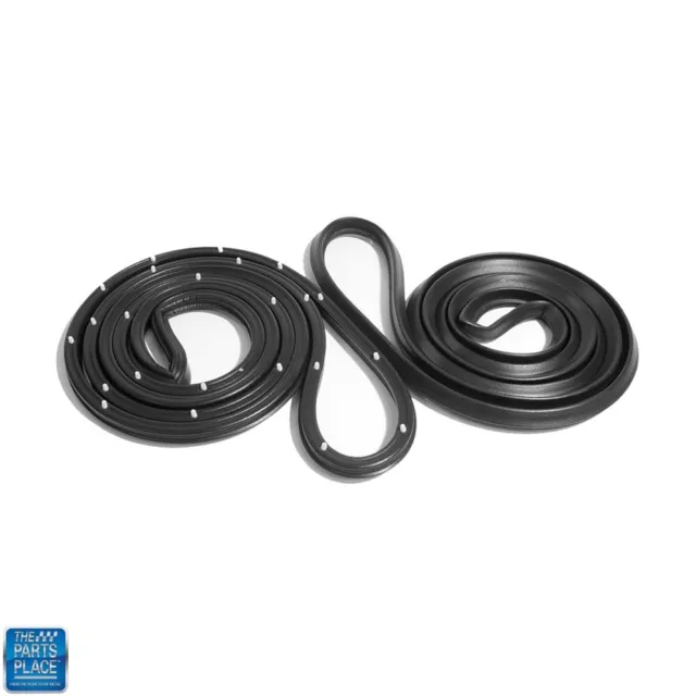 1962-67 Chevrolet Chevy II / Nova 4 Door Weatherstrip Seal 4 Door Sedan FRONT