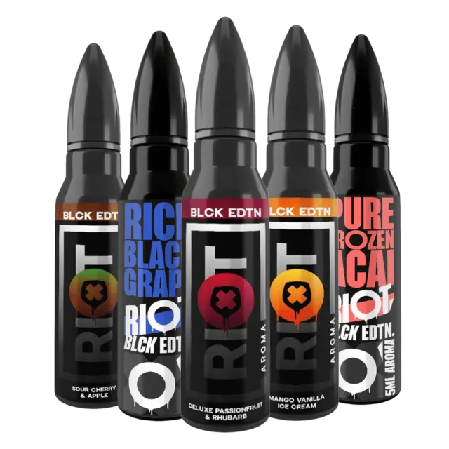 Riot Squad BLACK Longfill Aroma 5 bis 15 ml Aromakonzentrat in 60ml Flasche